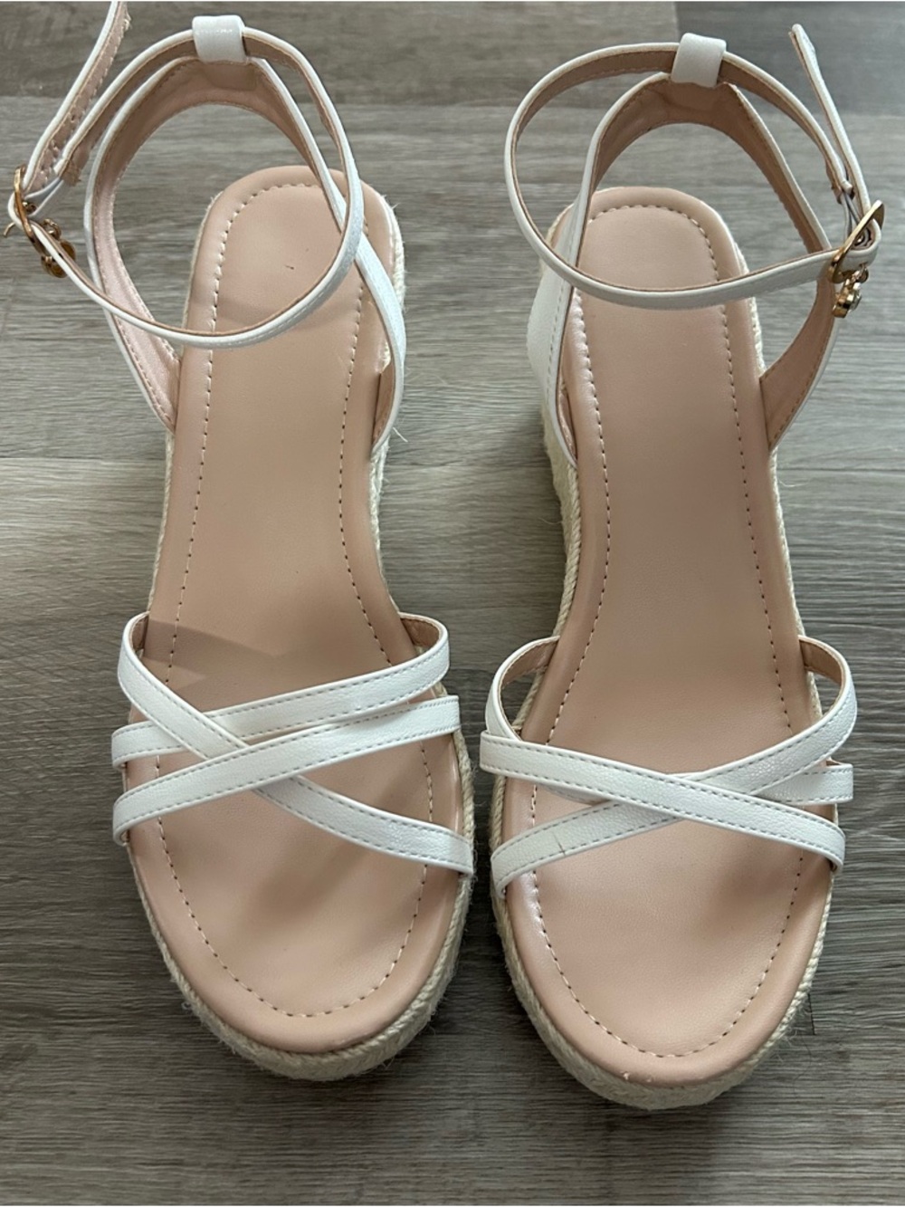 Women's Wedge Heel Waterproof Platform Vacation Style Rope Sandals